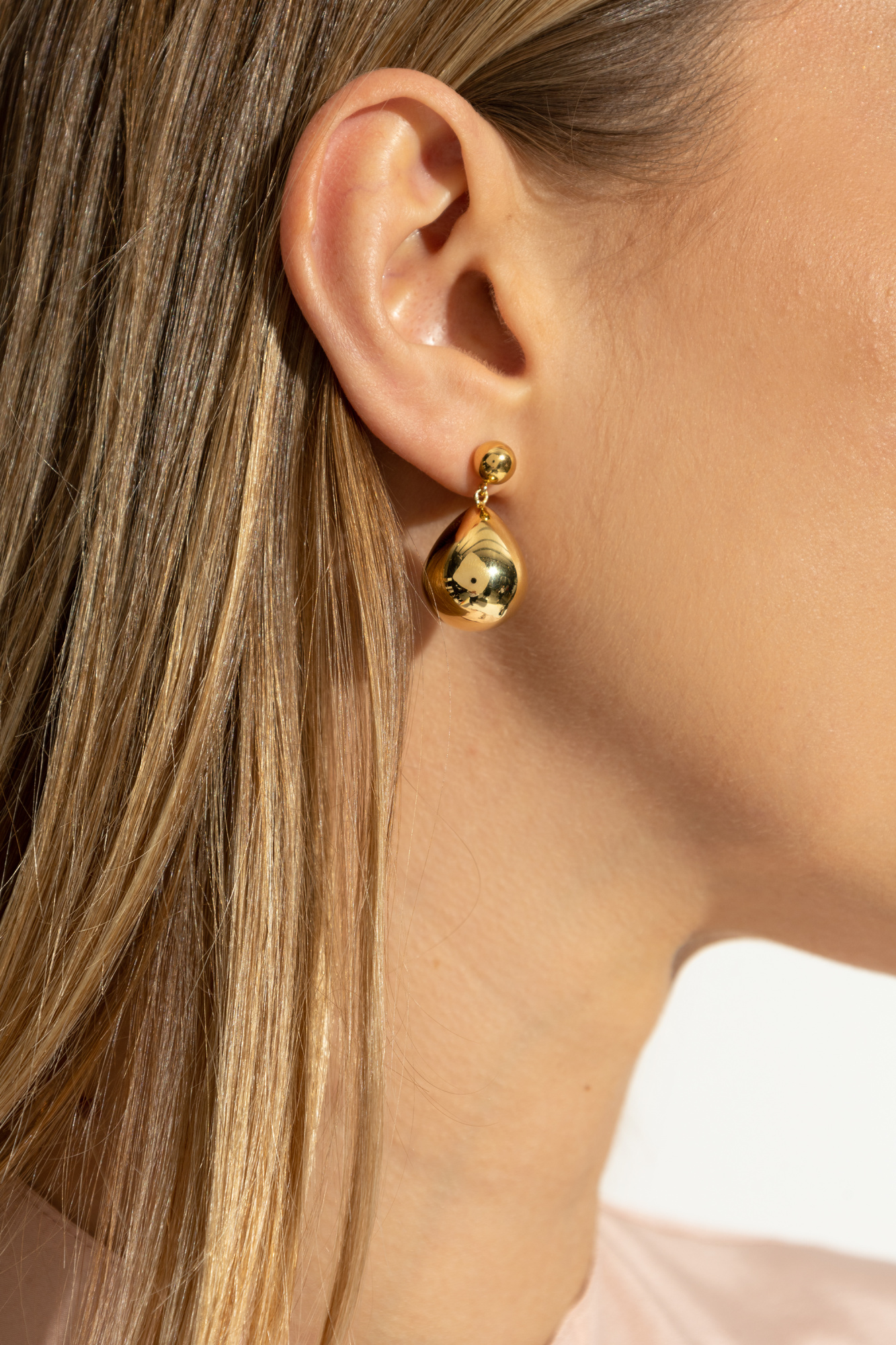 Gold Earrings `Julie` LIÉ STUDIO - Vitkac France